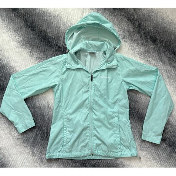 Columbia Jackets & Blazers - Columbia Switchback III Waterproof Rain Casual Jacket Womens Size Small Blue